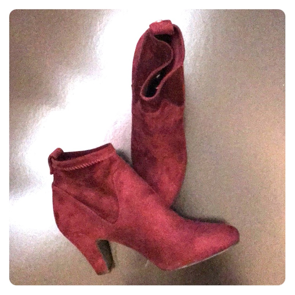 BCBG Ankle Booties | Size 9.5 | Color: Maroon